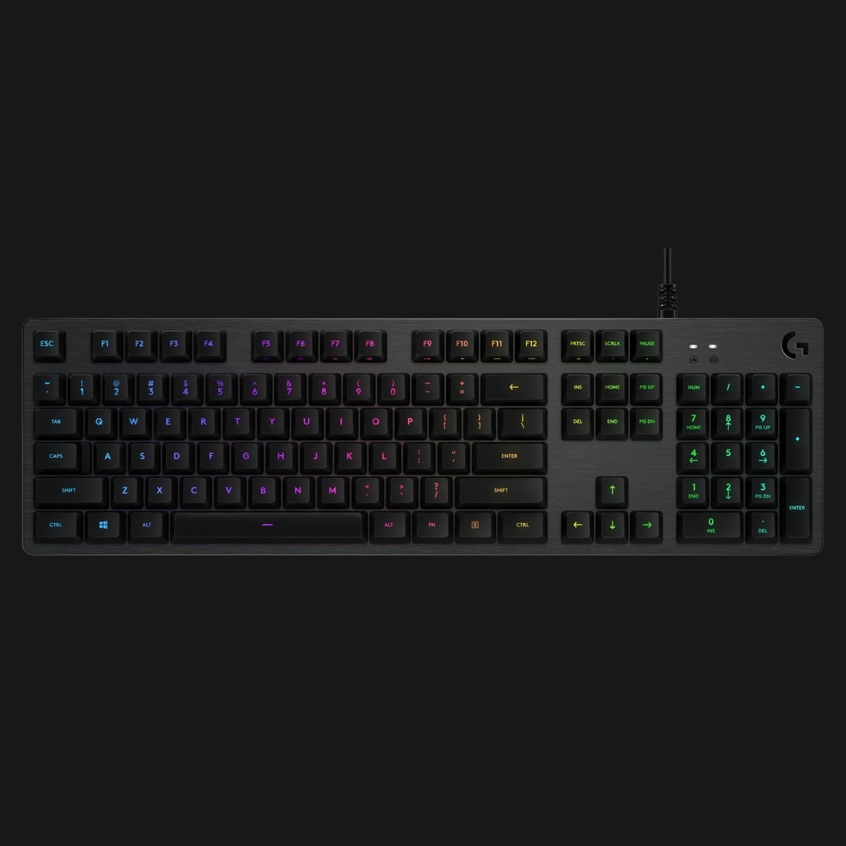 keyboard_7 Logitech G512 Carbon RGB Mechanical Keyboard Used - Image 1