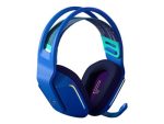 Logitech G G733 LIGHTSPEED Wireless RGB Gaming Headset Black/White/Blue Open Box - Image 3