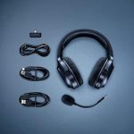 Razer Barracuda X 2021 Wireless Multi-Platform Gaming and Mobile Headset (2021 Model): 250g Ergonomic Design, Detachable HyperClear Mic, 20 Hr Battery, Compatible w/PC, PS5, Switch, & Android - Black - Image 3
