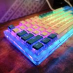 Womier K87 Cosmic Edition 75% Keyboard, 87 Keys Gaming Keyboard, Hot Swappable TKL Mechanical Keyboard, RGB Keyboard for PC MAC PS4 Xbox Laptop, Womier Sky Switches - Image 7