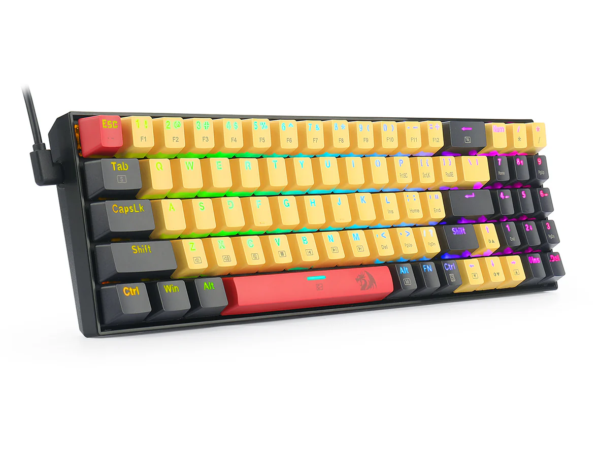 2_1bf3337b-aab3-4cb5-8cd9-5624947e8b61 Redragon K688 RGB Mechanical Gaming Keyboard – 78 Keys, Hot-Swappable Switches, Compact Ergonomic Design - Image 1