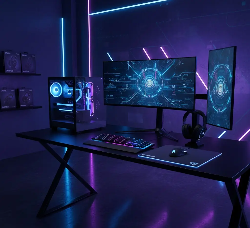 gaming keyboard and mouse available at Hassan Tech
