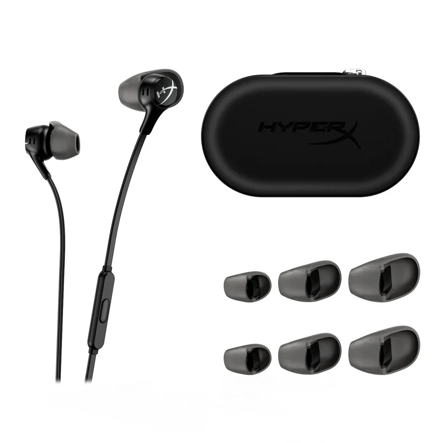 HyperX Earbuds II Wired Gaming Earbuds | FOR PUBG MOBILE GAMING - PC GAMING - Clear Sound & Comfort - Image 2