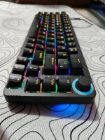 Homoo KF068 RGB Mechanical Gaming Keyboard with Blue Switches – Hot-Swappable, RGB Backlit Compact 68-Key Gaming Keyboard - Image 3