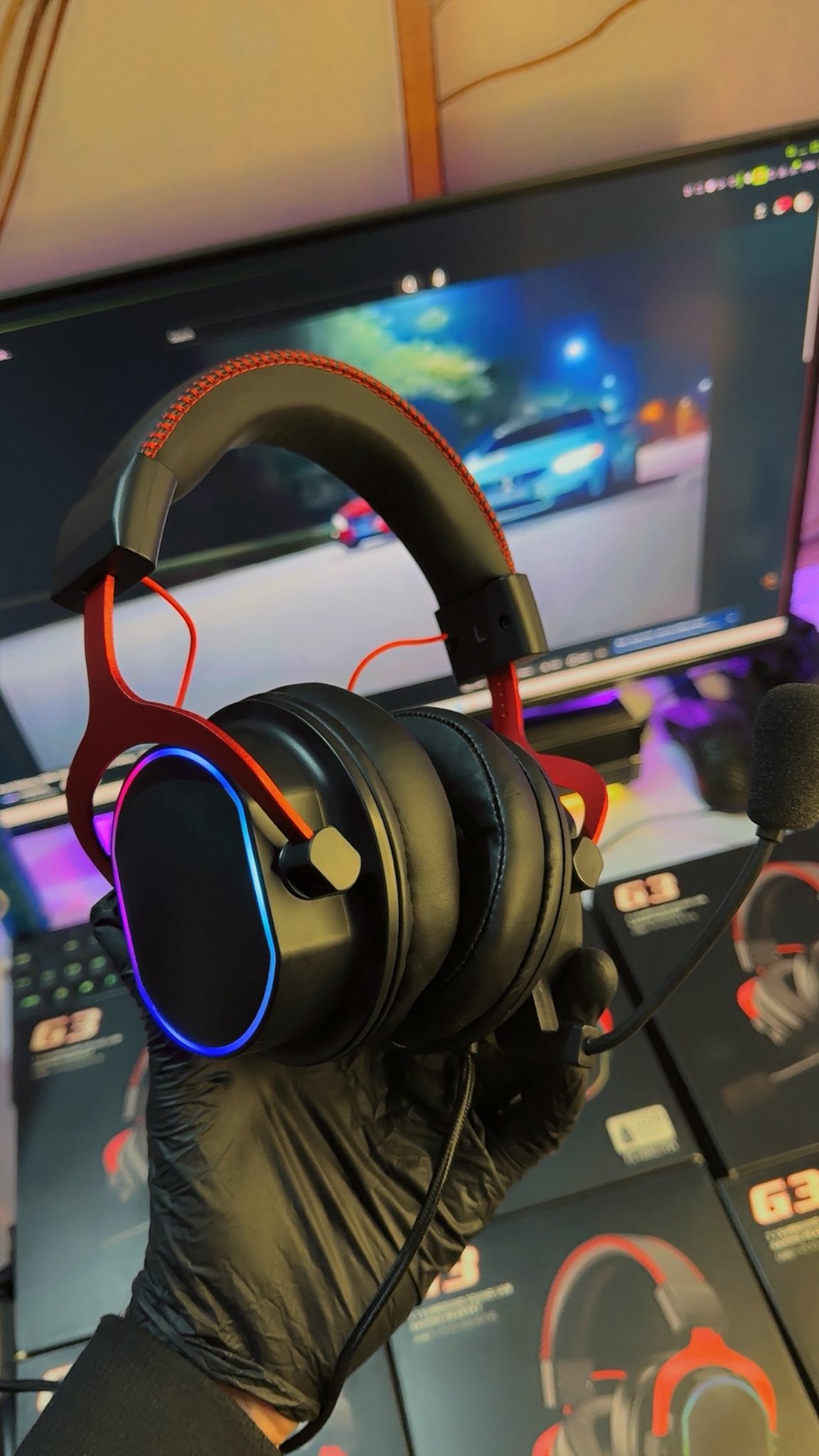 624076900_4305625489722053_5497761895911790641_n G3 RGB 7.1 GAMING HEADPHONES - BUILT LIKE HYPERX CLOUD ALPHA AND SOUNDS REALLY GOOD - Image 1
