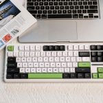 AULA F87 Pro Mechanical Gaming Keyboard – 87-Key TKL RGB, Gray Wood Switch, Tri-Mode Wireless & Hot-Swappable