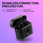 HyperX Cirro Buds Pro True Wireless Earbuds – Bluetooth 5.2, Hybrid ANC, Low-Latency Game Mode, Long Battery Life (Off White/Blue) - Image 8