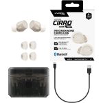 HyperX Cirro Buds Pro True Wireless Earbuds – Bluetooth 5.2, Hybrid ANC, Low-Latency Game Mode, Long Battery Life (Off White/Blue) - Image 4