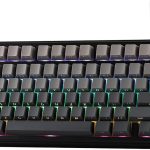 Aula F75 Max Mechanical Keyboard Gradient black – TFT Screen, Gasket Mount, Tri-Mode Wireless