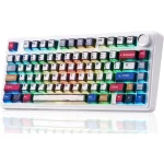 AULA F75 Pro Wireless Keyboard Comic Keycap – Reaper Switch | 75% Gasket Tri-Mode - Image 2
