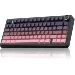 AULA F75 Pro Wireless Keyboard Gradient Pink Side-Engraved – Reaper Switch | 75% Gasket - Image 2
