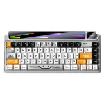LEOBOG AMG65 65% Gaming Keyboard – Purple Jasper Switch | Cyberpunk RGB Gasket Hot-Swap - Image 5