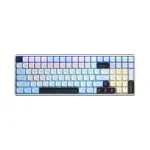 AULA S100 Pro Wireless Mechanical Gaming Keyboard – Hot Swappable RGB Keyboard with BT5.0/2.4G/USB-C, Creamy Thocky Sound & PBT Keycaps