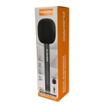 Plokama WM1 Microphone Handle – Handheld Interview Stick with Windproof Cover (Mic Not Included)