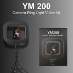 YM200 LED Camera Professional Ring Light Video Rig (Rechargeable) – 20W Portable Creator Light | HassanTech Pakistan - Image 2