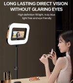 YM200 LED Camera Professional Ring Light Video Rig (Rechargeable) – 20W Portable Creator Light | HassanTech Pakistan - Image 6