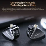 KZ Vader Triple Dynamic Driver IEM Earphones with Mic – HiFi Gaming & Music Earbuds | HassanTech Pakistan - Image 2