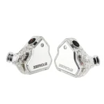 7Hz x Crinacle Zero 2 Wired IEM Earphones with Mic – HiFi Gaming & Music Earbuds | White silver | HassanTech Pakistan - Image 4