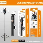 Plokama Live K9 Pro Live Broadcasting Stand – 170cm Adjustable Tripod with Phone Holder & Bluetooth Remote | HassanTech Pakistan