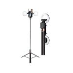 Plokama Live K9 Pro Live Broadcasting Stand – 170cm Adjustable Tripod with Phone Holder & Bluetooth Remote | HassanTech Pakistan - Image 2