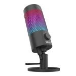 Bloody GM50 Pro RGB USB Streaming Microphone – 192kHz Condenser Mic for Gaming & Podcast | HassanTech Pakistan