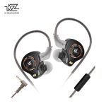 KZ Eldar 3.5mm Wired IEM Earphones with Mic (Black) – HiFi Gaming & Music Earbuds | HassanTech Pakistan