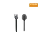 Plokama WM1 Microphone Handle – Handheld Interview Stick with Windproof Cover (Mic Not Included) - Image 2