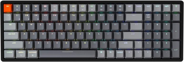 Keychron K4 RGB Mechanical Keyboard – Bluetooth Wireless & Wired Compact 96% Layout (Without Box) - Image 1