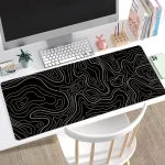 Topographic Mousepad Black 900x400x2mm - Topographic Mousepad White 800x400 - Image 2