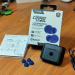 HyperX Cirro Buds Pro True Wireless Earbuds – Bluetooth 5.2, Hybrid ANC, Low-Latency Game Mode, Long Battery Life (Off White/Blue)