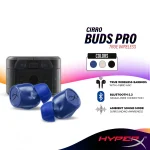 HyperX Cirro Buds Pro True Wireless Earbuds – Bluetooth 5.2, Hybrid ANC, Low-Latency Game Mode, Long Battery Life (Off White/Blue) - Image 3