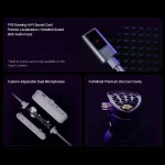 KZ Phantom Game Hunter Type-C Gaming IEM – DSP Sound Card, Virtual 7.1, Dual Mic | Buy in Pakistan – Hassantech.pk - Image 2