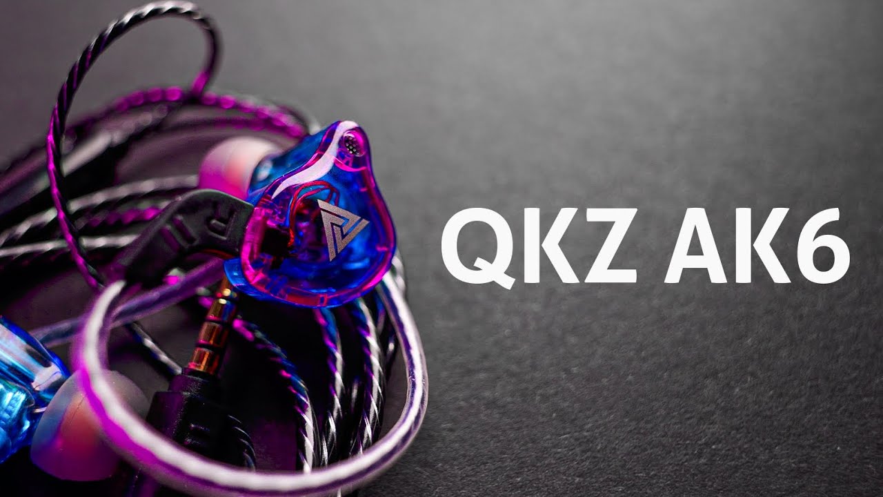 maxresdefault QKZ AK6 Wired IEM Earphones with Mic – HiFi Gaming & Music In-Ear Monitors | HassanTech Pakistan - Image 1
