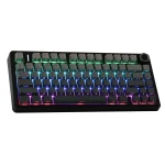 AULA F75 Pro Gradient Gray Reaper Switches | Wireless Mechanical Gaming Keyboard | Tri-Mode