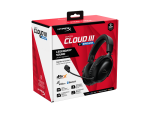 HyperX Cloud III S Wireless Gaming Headset – 120H Battery, 53mm Drivers, Bluetooth & 2.4GHz - Image 4