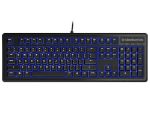 SteelSeries Apex 100 Gaming Keyboard – Quick Tension Switches, Blue Backlight & 24-Key Anti-Ghosting - Without box unused - Image 4